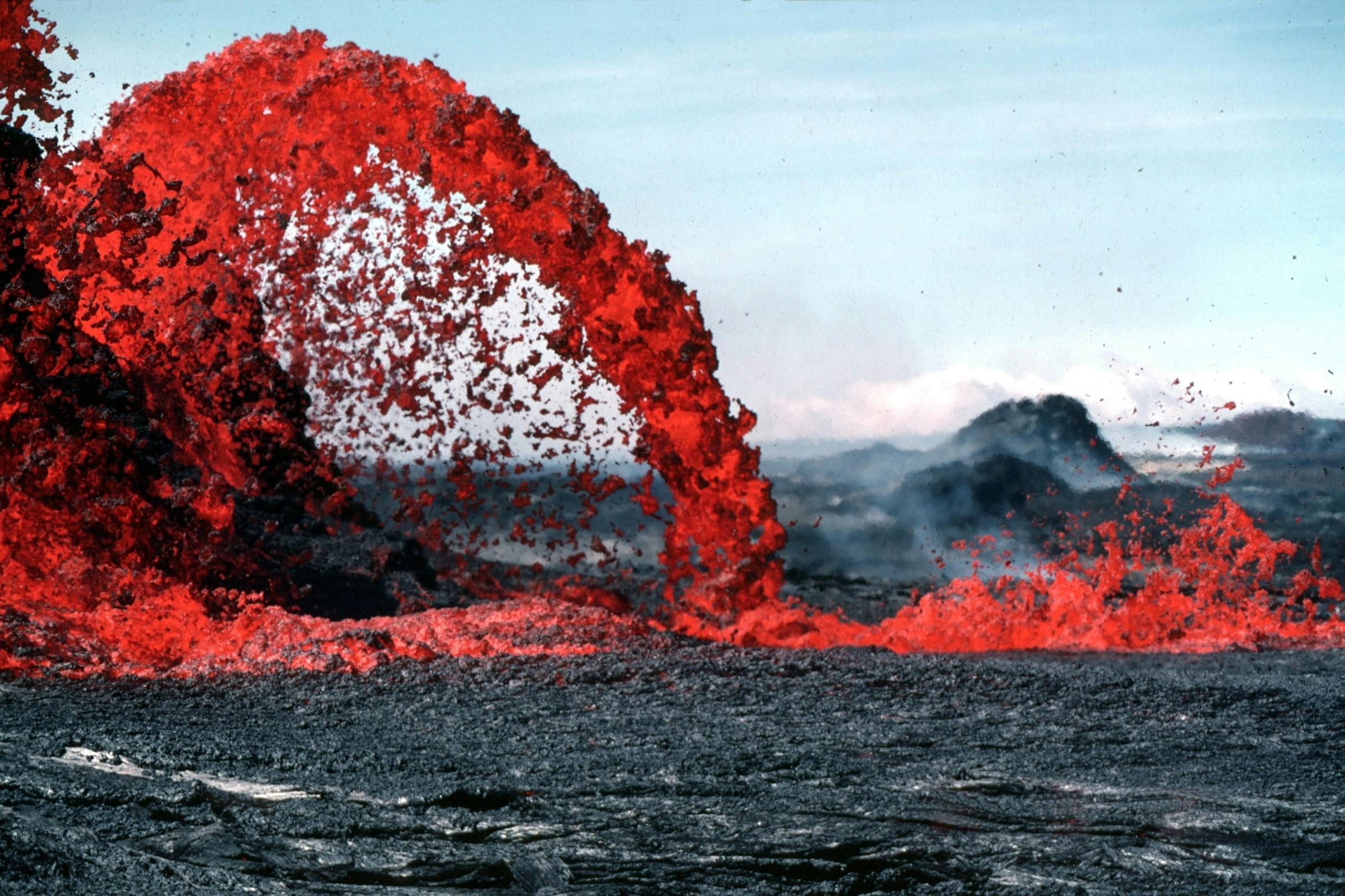 Lava spewing out of the ground Photo by Pixabay: https://www.pexels.com/photo/erupting-lava-during-daytime-73830/